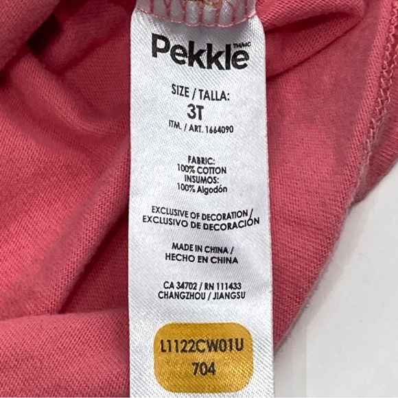 Pekkle shirts and shots lot of 3 size 3t - Picture 6 of 13